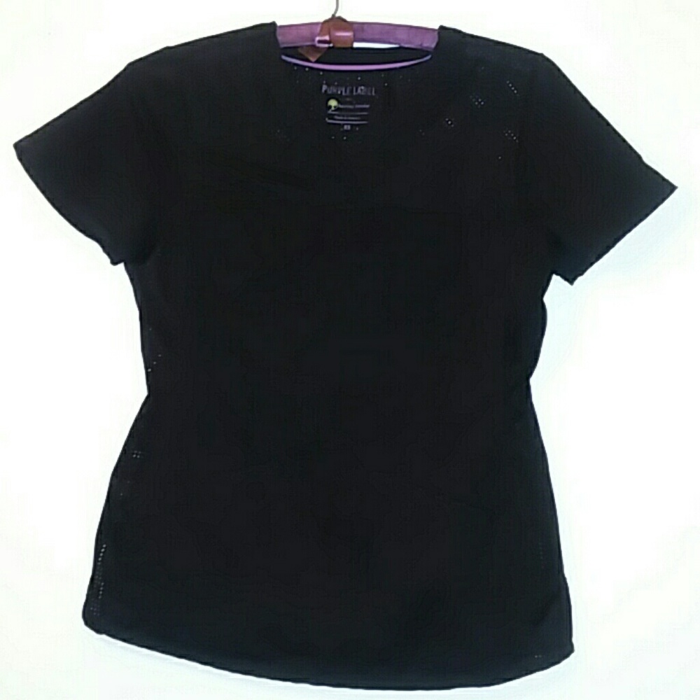 Purple Label Mesh Scrub Top xs